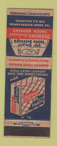 Matchbook Cover - Diamond Brand Napkins WEAR