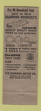 Matchbook Cover - Diamond Brand Napkins WEAR