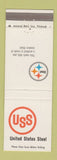Matchbook Cover - United States Steel