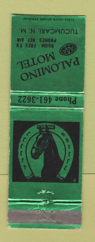 Matchbook Cover - Palomino Motel Tucumcari NM