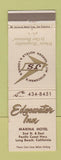 Matchbook Cover - Edgewater Inn Long Beach CA