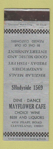 Matchbook Cover - Mayflower Cafe Cleveland OH