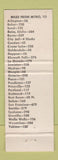Matchbook Cover - Tavern Cafe Moro OR