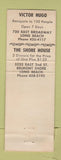 Matchbook Cover - Victor Hugo Restaurant Long Beach CA WEAR