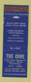 Matchbook Cover - The Cove Rocky River OH WORN