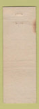 Matchbook Cover - The Cove Rocky River OH WORN