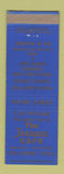 Matchbook Cover - The Terrace Cafe Des Moines IA WEAR