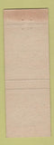 Matchbook Cover - Elite Lunch Norfolk VA WEAR