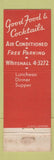 Matchbook Cover - Jim Saine's Restaurant Chicago IL WEAR