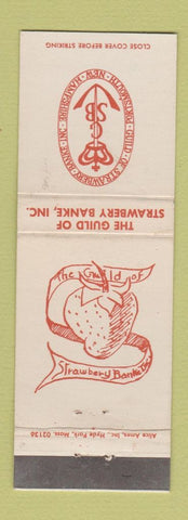 Matchbook Cover - Guild of Strawberry Bank Portsmouth NH