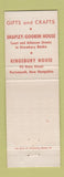 Matchbook Cover - Guild of Strawberry Bank Portsmouth NH