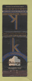 Matchbook Cover - Hotel Knickerbocker Chicago IL WEAR
