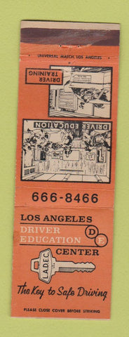 Matchbook Cover - Los Angeles Drivers School CA WEAR