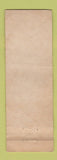 Matchbook Cover - US Navy military WEAR