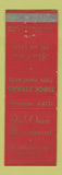 Matchbook Cover - Ted Owen Restaurant Los Angeles CA WEAR