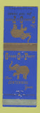 Matchbook Cover Centennial Republican Party Lloyd Wood Governor Election PA WEAR