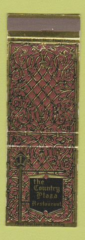 Matchbook Cover - The Country Plaza Restaurant Oklahoma City OK Route 66