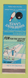 Matchbook Cover - Showboat Lanes Bowling Las Vegas NV