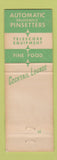 Matchbook Cover - Showboat Lanes Bowling Las Vegas NV