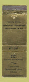 Matchbook Cover - Cici Italian Restaurant Inglewood CA WEAR