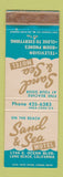 Matchbook Cover - Sand & Sea Motel Long Beach CA WORN
