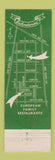 Matchbook Cover - Salvatores' Downey Paramount Anaheim CA