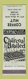 Matchbook Cover - Coffee Hut LA Jolla CA