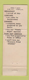 Matchbook Cover - Coffee Hut LA Jolla CA