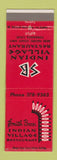 Matchbook Cover - Smith Bros Indian Village Restaurant Torrance CA
