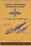 Matchbook Cover - Army Air Forces Bombadier School Carlsbad NM 40 Strike