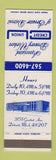 Matchbook Cover - Associated Brewery Workers Credit Union Detroit MI