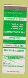 Matchbook Cover - Bank of Albion MI