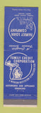Matchbook Cover - Family Loan Company Saginaw MI