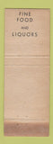 Matchbook Cover - Schweizer's Detroit MI WORN