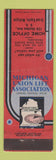 Matchbook Cover - Michigan Union Life Insurance Grand Rapids MI