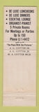 Matchbook Cover - Adrian Cotter's Berkley MI