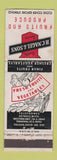 Matchbook Cover - HC Nagel Sons Fruits Produce Detroit MI Toledo OH WEAR