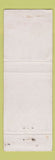 Matchbook Cover - HC Nagel Sons Fruits Produce Detroit MI Toledo OH WEAR