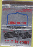 Matchbook Cover - Butler De Scaler New Orleans LA 40 Strike