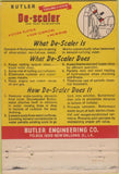 Matchbook Cover - Butler De Scaler New Orleans LA 40 Strike