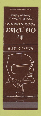 Matchbook Cover - Old Place Restaurasnt Grosse Pointe MI