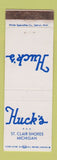 Matchbook Cover - Huck's St Clair Shores MI WEAR