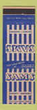 Matchbook Cover - Sam's Detroit Dearborn MI Store?