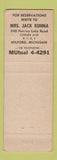 Matchbook Cover - Hi Land Manor Highland MI