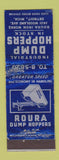 Matchbook Cover - Roura Dump Hoppers Detroit MI WORN