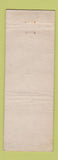 Matchbook Cover - Parkside Hall Detroit MI WORN