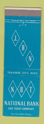 Matchbook Cover - National Bank and Trust Traverse City MI
