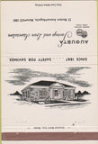Matchbook Cover - Augusta Savings Loan Augusta ME 40 Strike