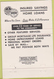 Matchbook Cover - Augusta Savings Loan Augusta ME 40 Strike