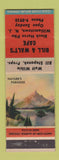 Matchbook Cover - Bill and Walt's Cafe Williamstown NJ